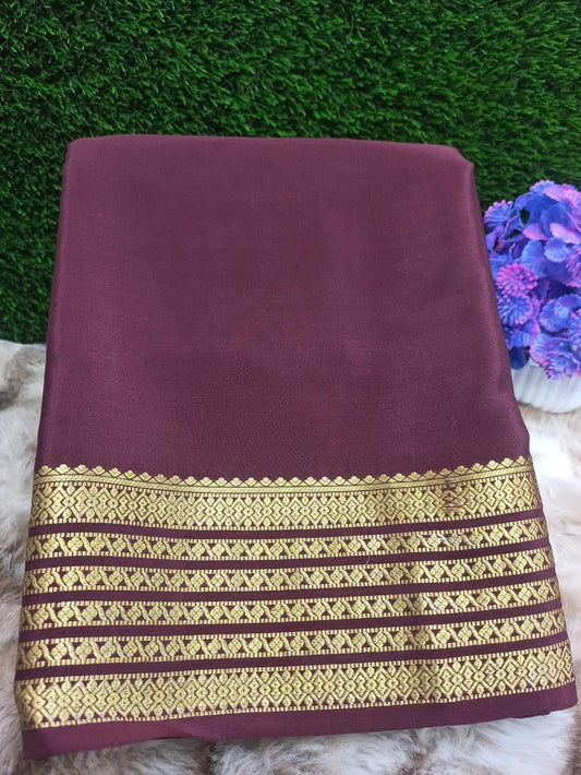 Pure Mysore Silk Saree