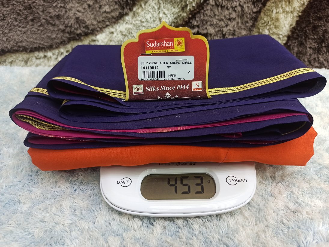 Pure Mysore Silk Saree