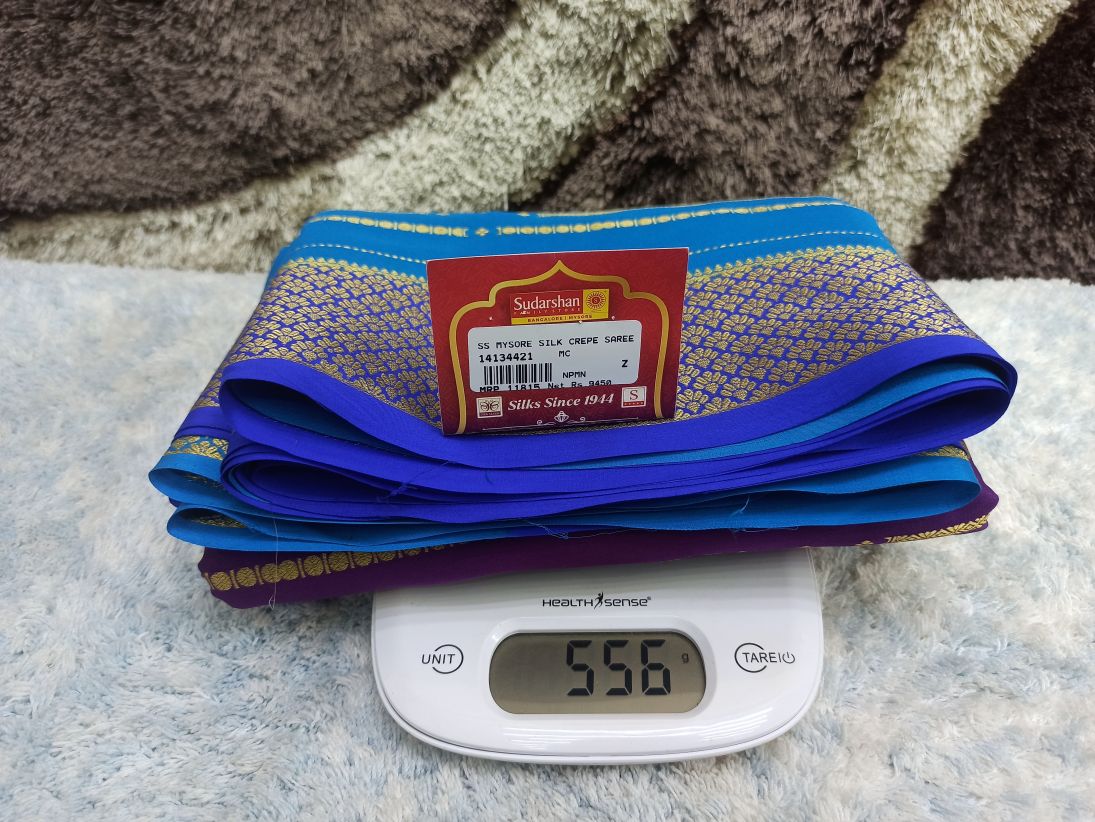 Pure Mysore Silk Saree