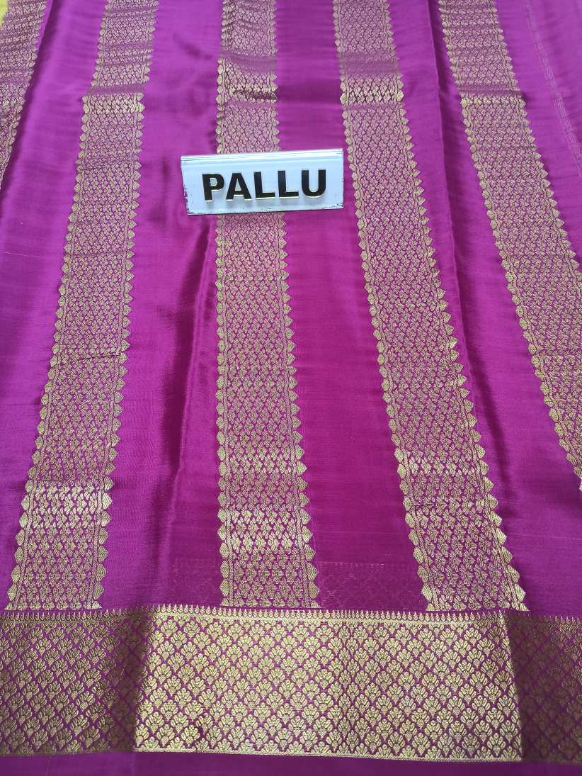 Pure Mysore Silk Saree