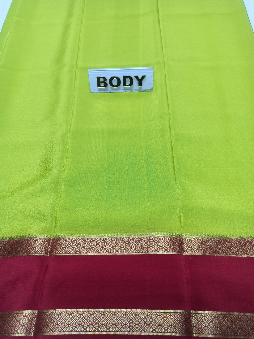 Pure Mysore Silk Saree