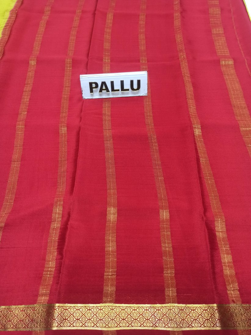Pure Mysore Silk Saree