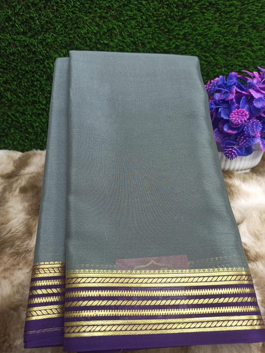 Pure Mysore Silk Saree ( 60 Grams )
