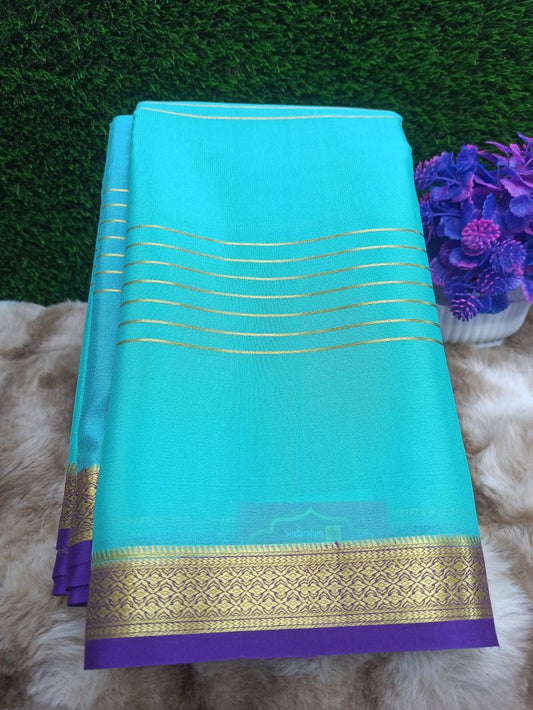 Pure Mysore Silk Saree ( 60 Grams )
