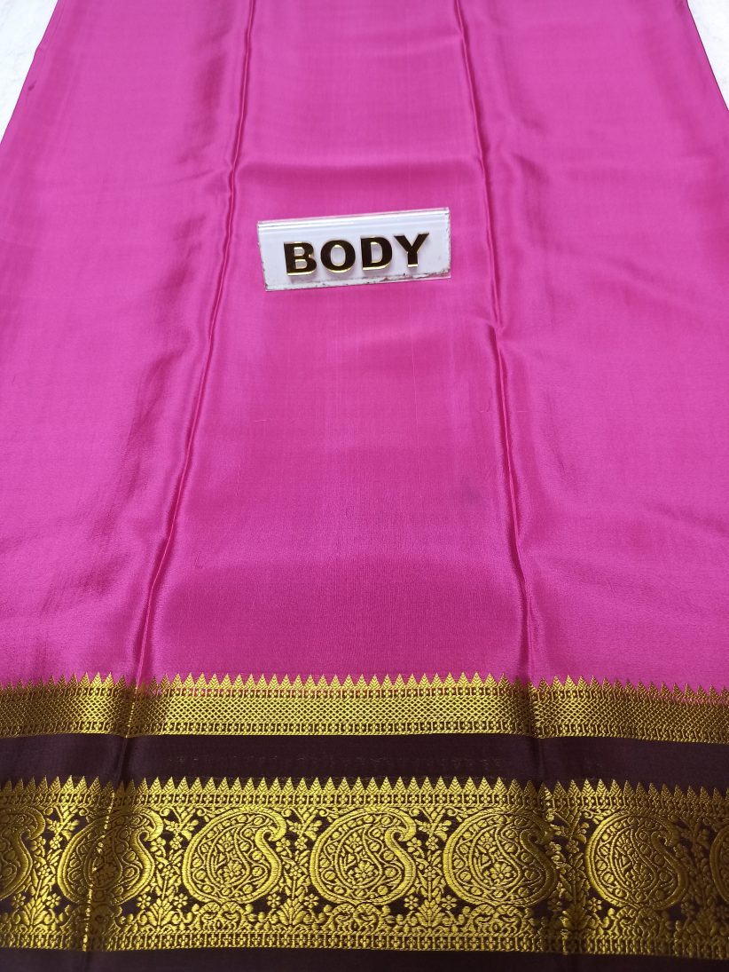 Pure Mysore Silk Saree.
