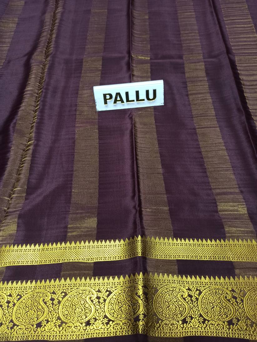 Pure Mysore Silk Saree.