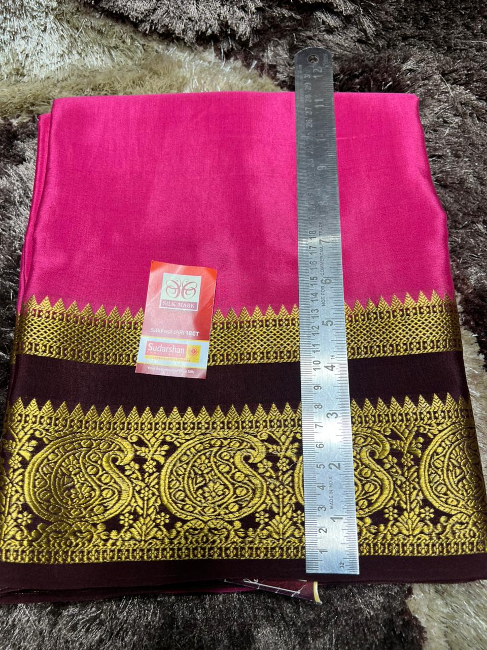 Pure Mysore Silk Saree.
