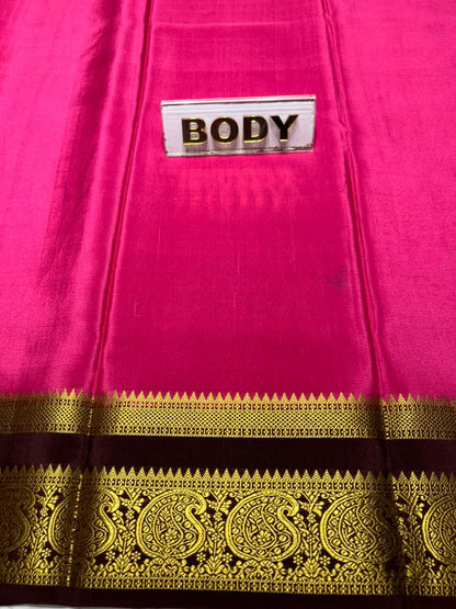 Pure Mysore Silk Saree.