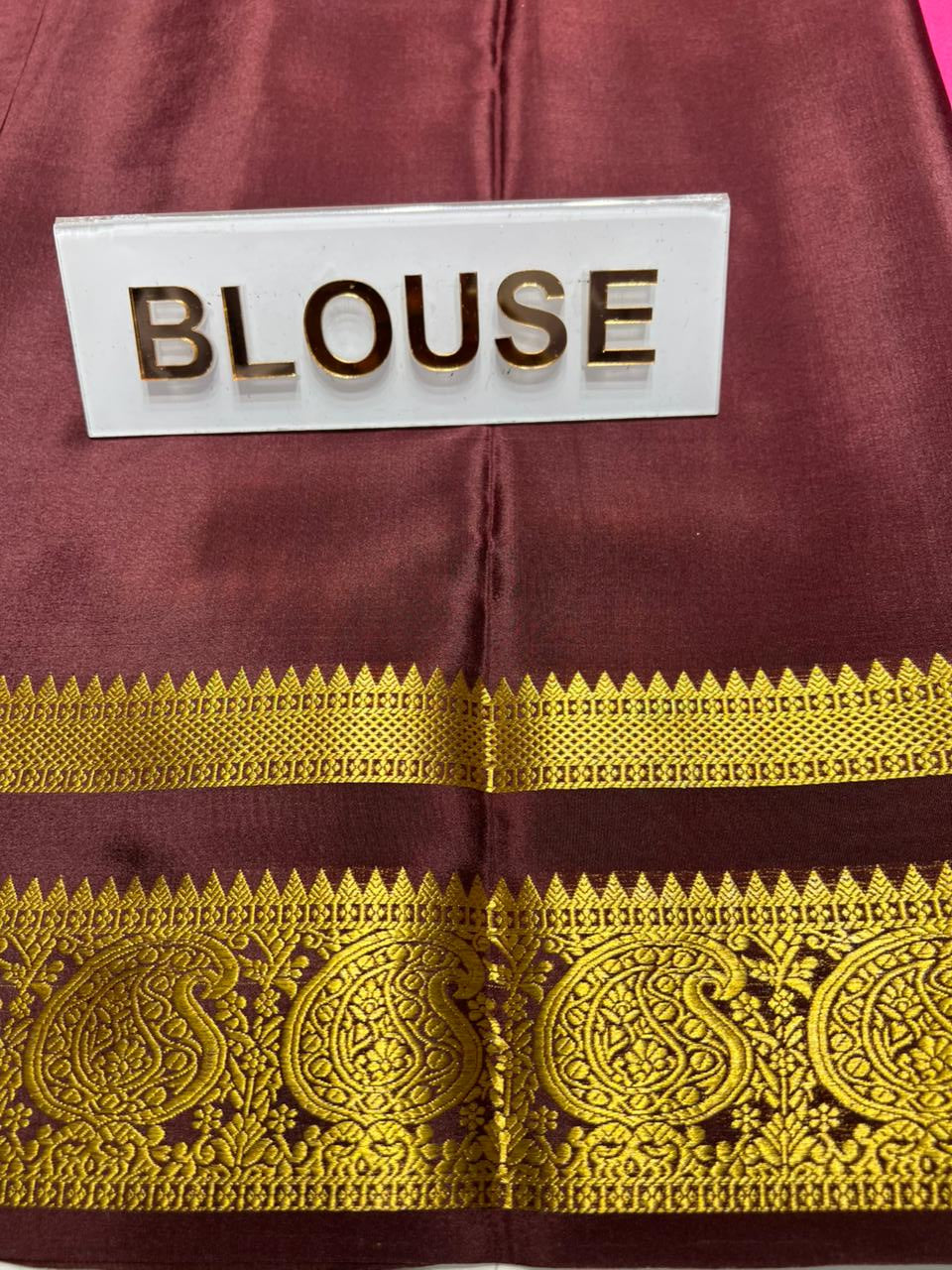 Pure Mysore Silk Saree.