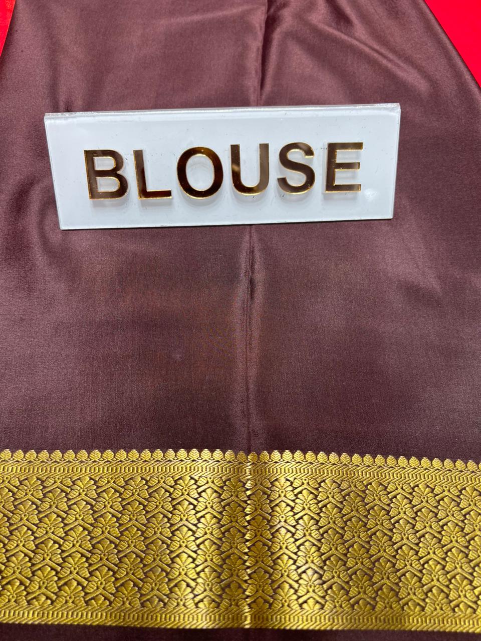 Pure Mysore Silk Saree.