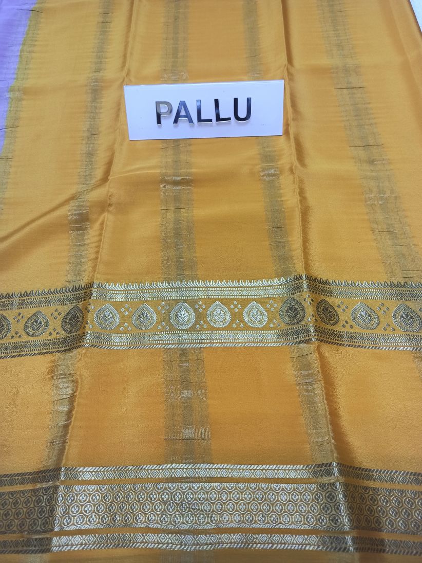 Pure Mysore Silk Saree