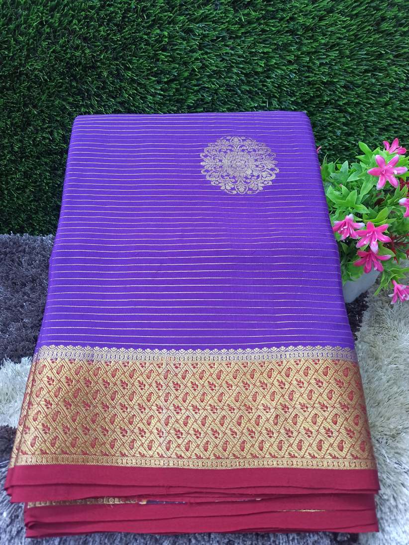 Pure Mysore Silk Saree.