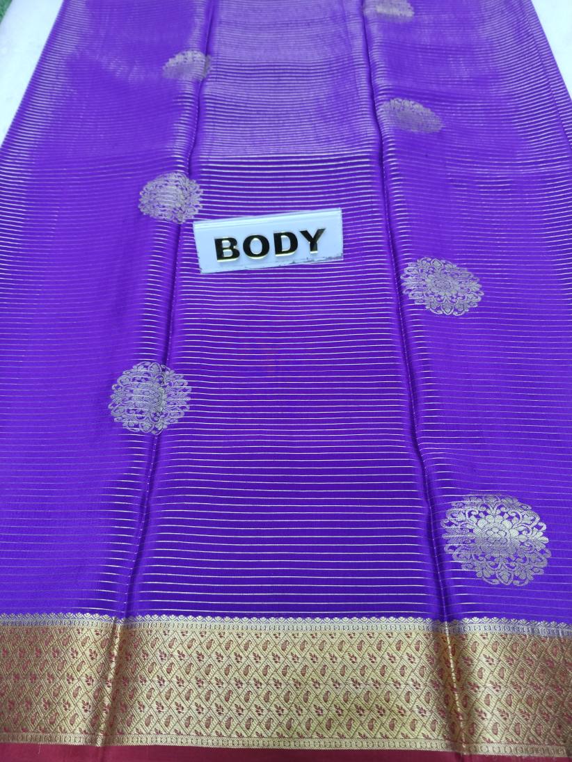 Pure Mysore Silk Saree.