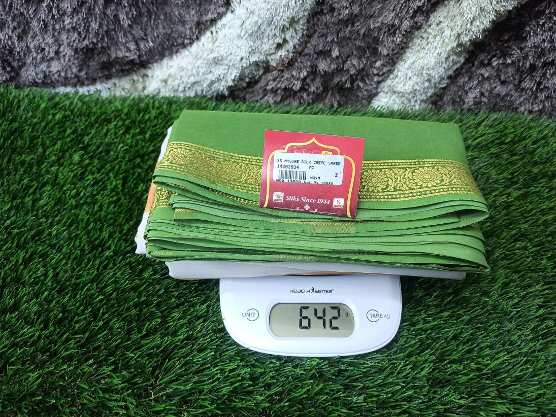 Pure Mysore Silk Saree