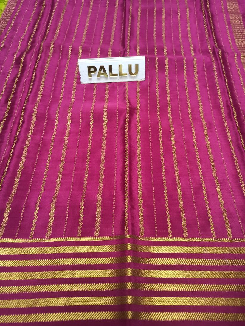 Pure Mysore Silk Saree