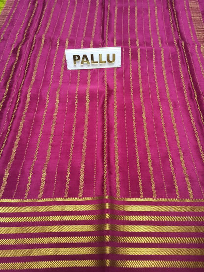 Pure Mysore Silk Saree
