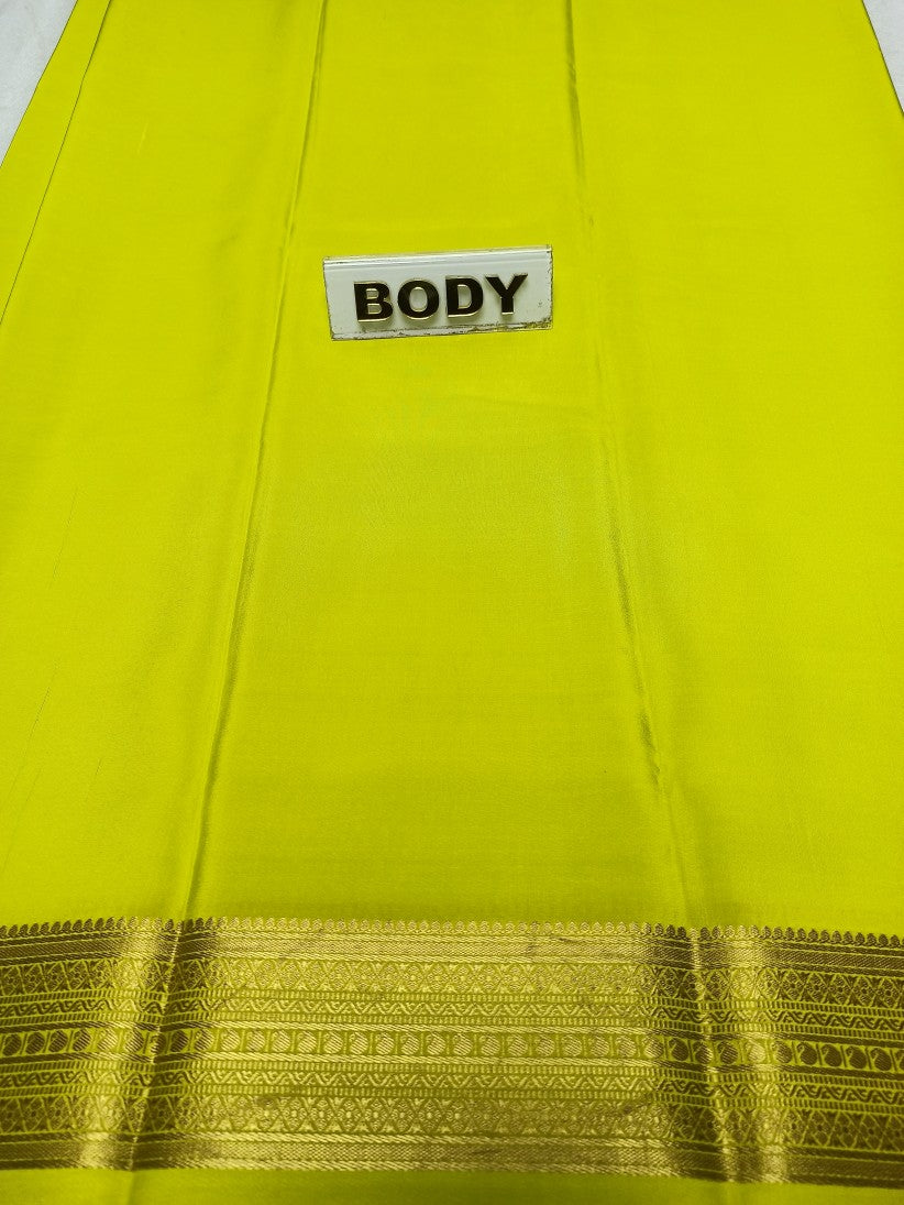 Pure Mysore Silk Saree.