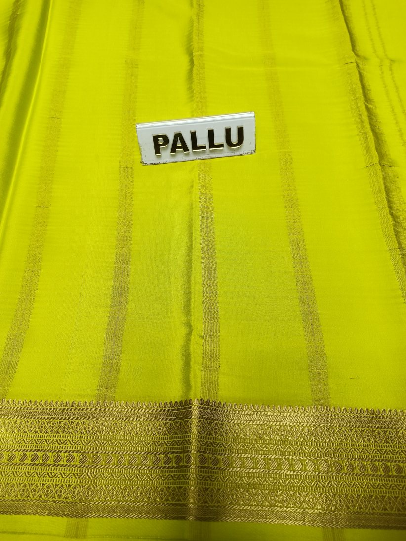 Pure Mysore Silk Saree.