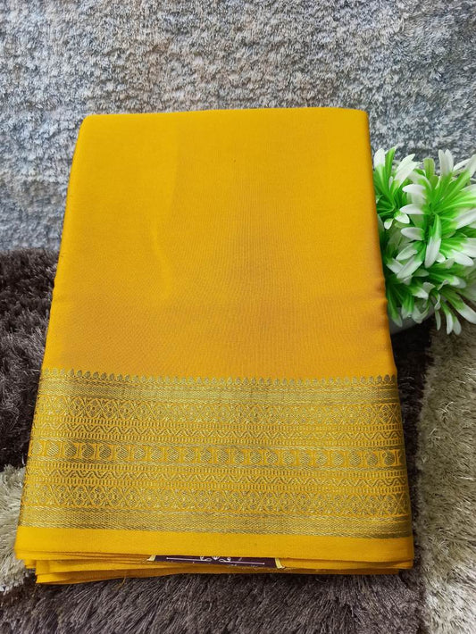 Pure Mysore Silk Saree.
