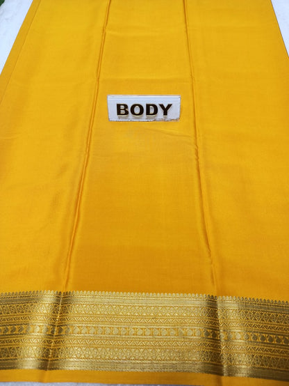 Pure Mysore Silk Saree.
