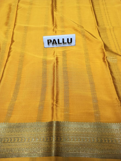 Pure Mysore Silk Saree.