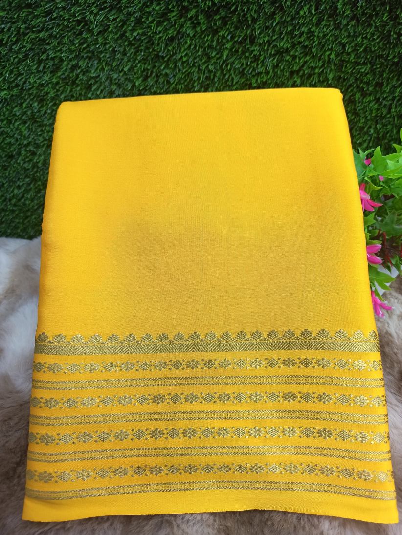 Pure Mysore Silk Saree.