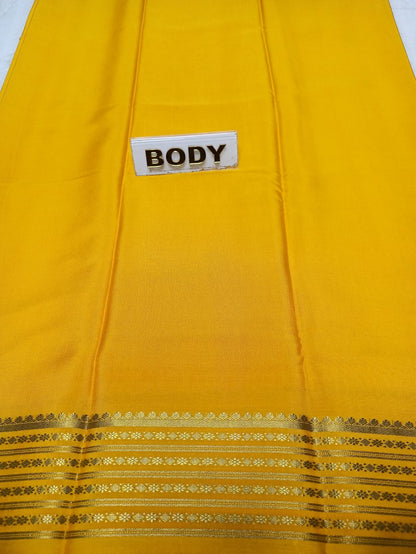 Pure Mysore Silk Saree.