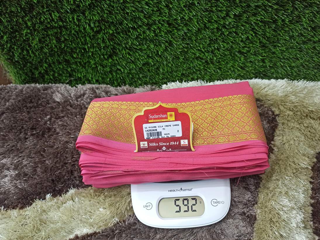 Pure Mysore Silk Saree.