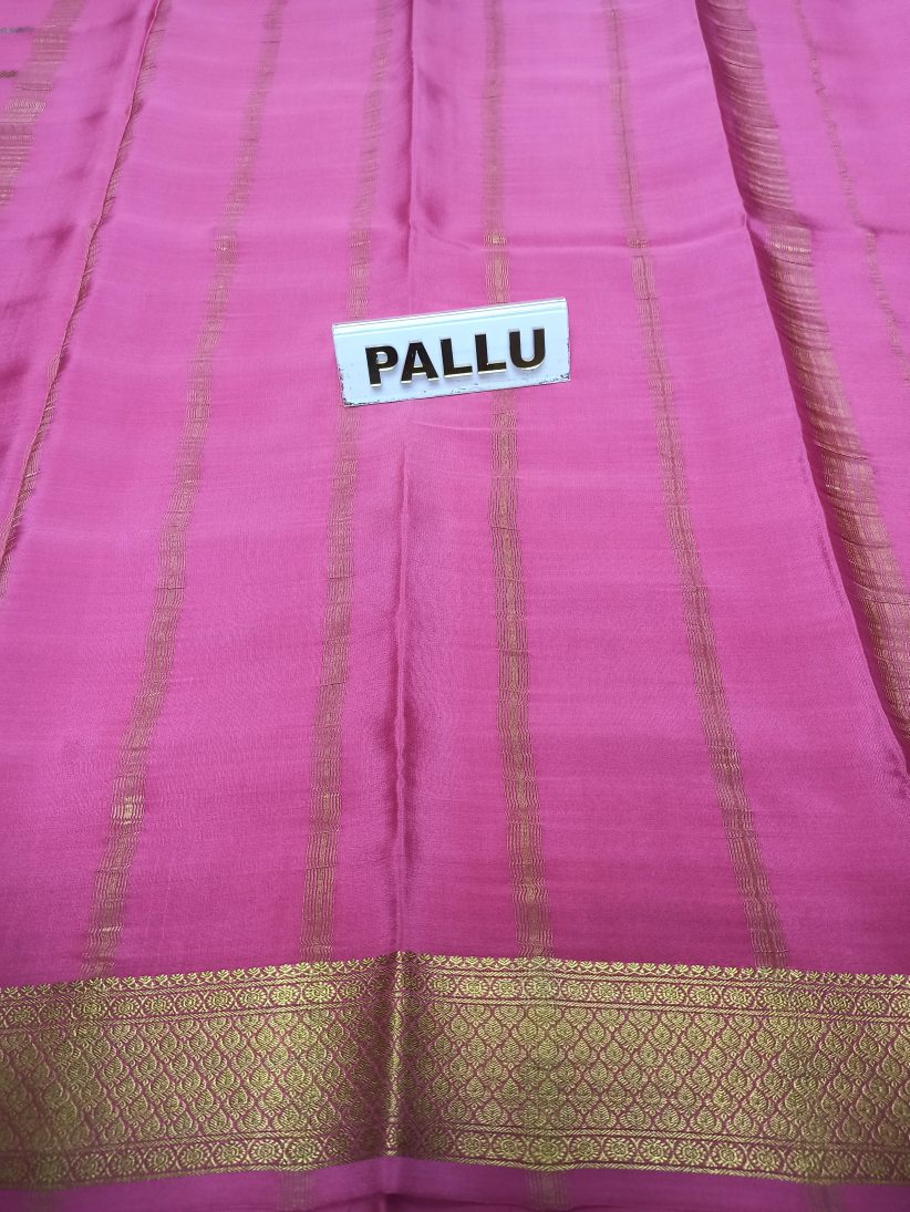 Pure Mysore Silk Saree.