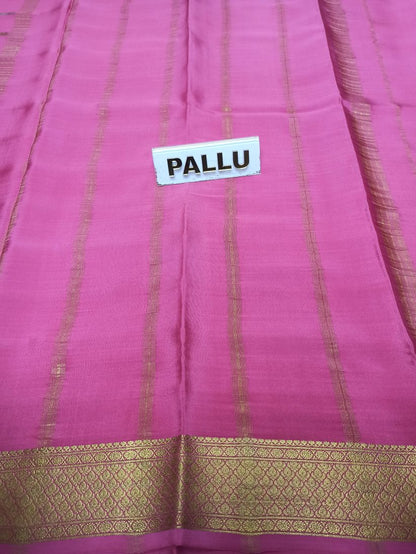 Pure Mysore Silk Saree.