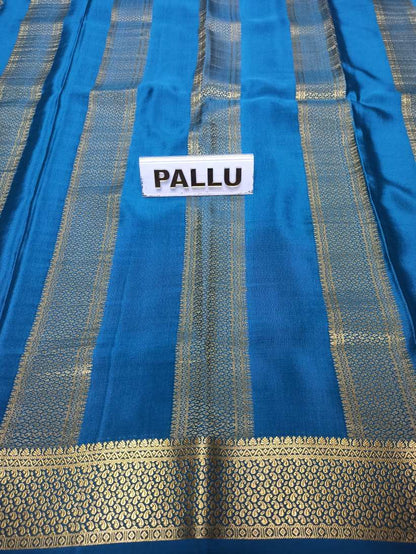 Pure Mysore Silk Saree.