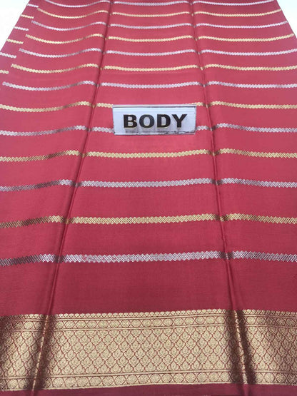 Pure Mysore Silk Saree.