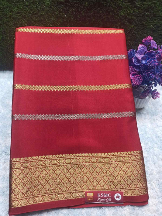 Pure Mysore Silk Saree.
