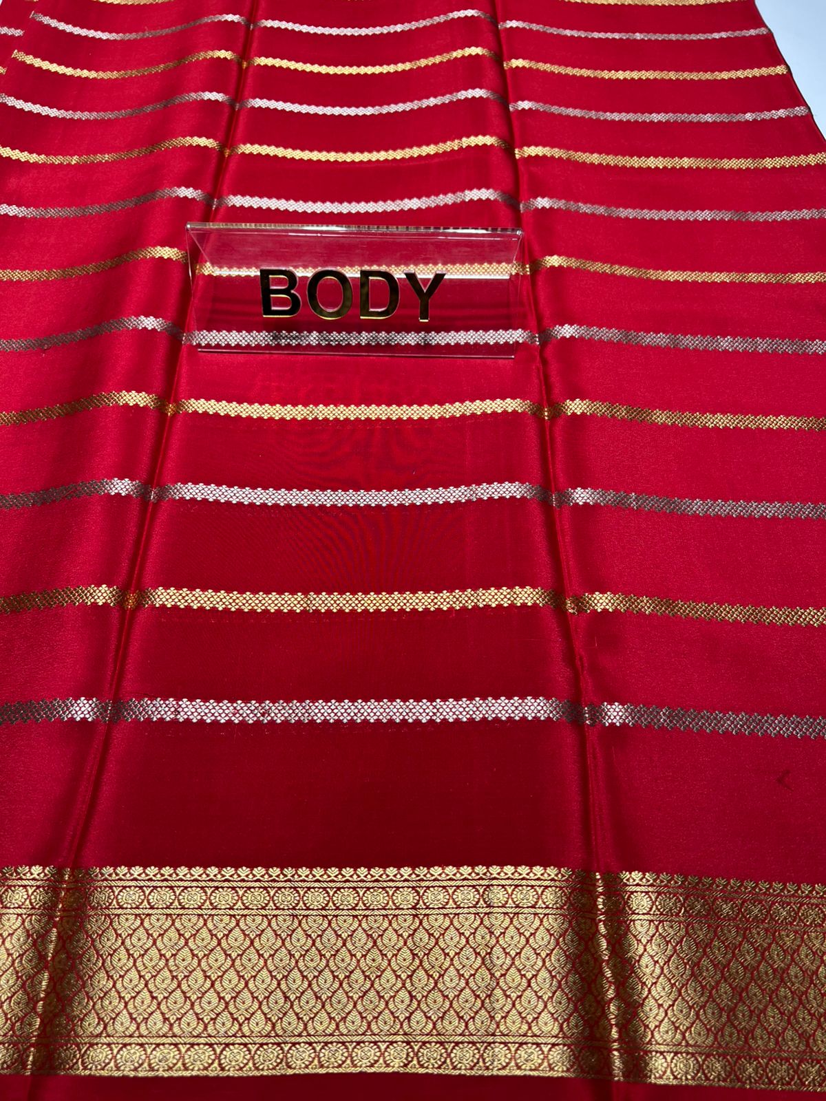 Pure Mysore Silk Saree.