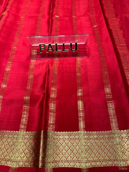 Pure Mysore Silk Saree.