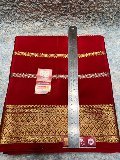 Pure Mysore Silk Saree.