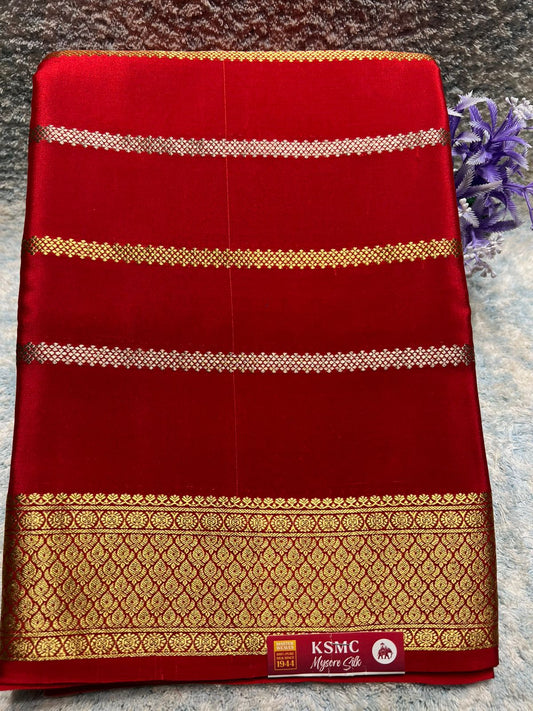 Pure Mysore Silk Saree.