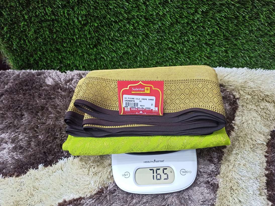 Pure Mysore Silk Saree.