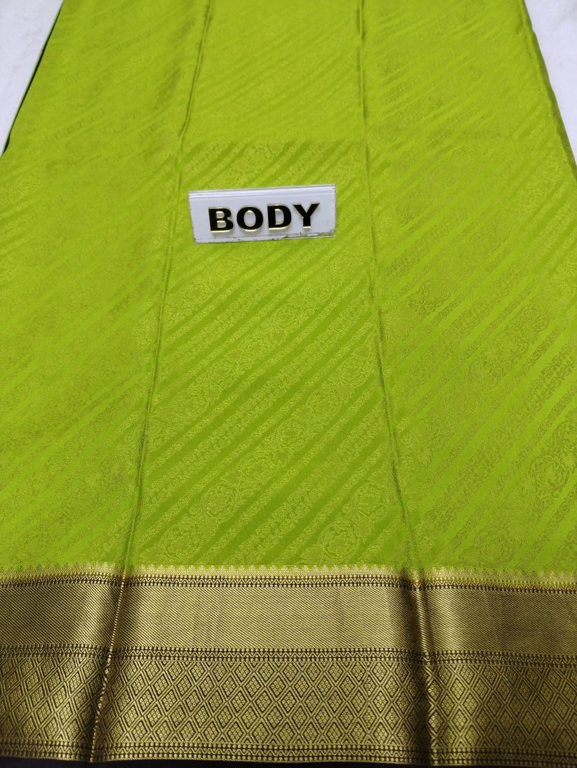 Pure Mysore Silk Saree.