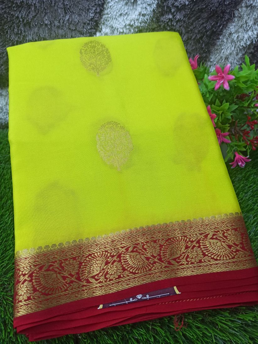 Pure Mysore Silk Saree.