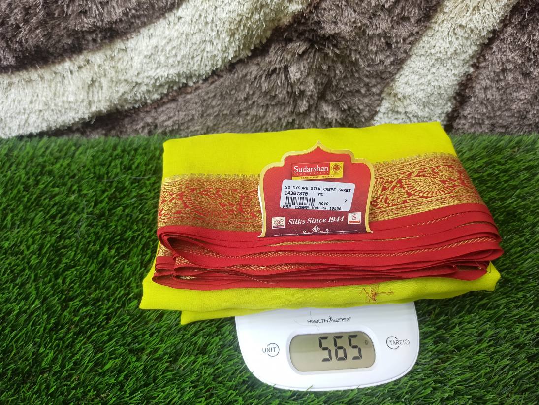 Pure Mysore Silk Saree.