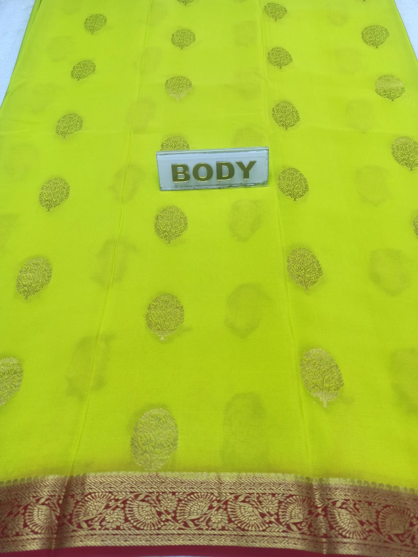 Pure Mysore Silk Saree.