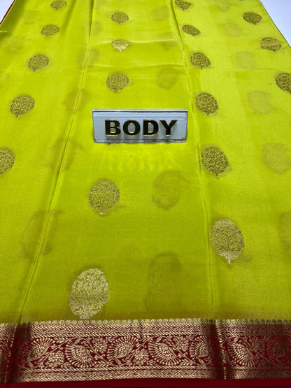 Pure Mysore Silk Saree.