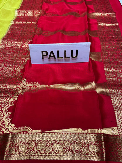 Pure Mysore Silk Saree.