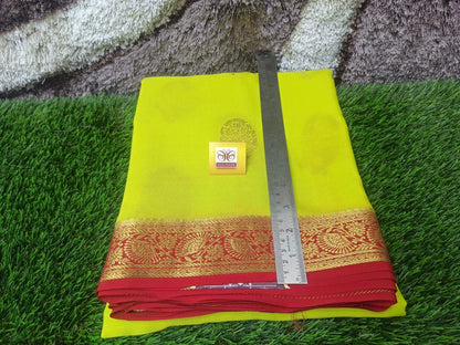 Pure Mysore Silk Saree.