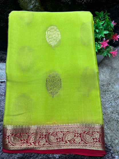 Pure Mysore Silk Saree.