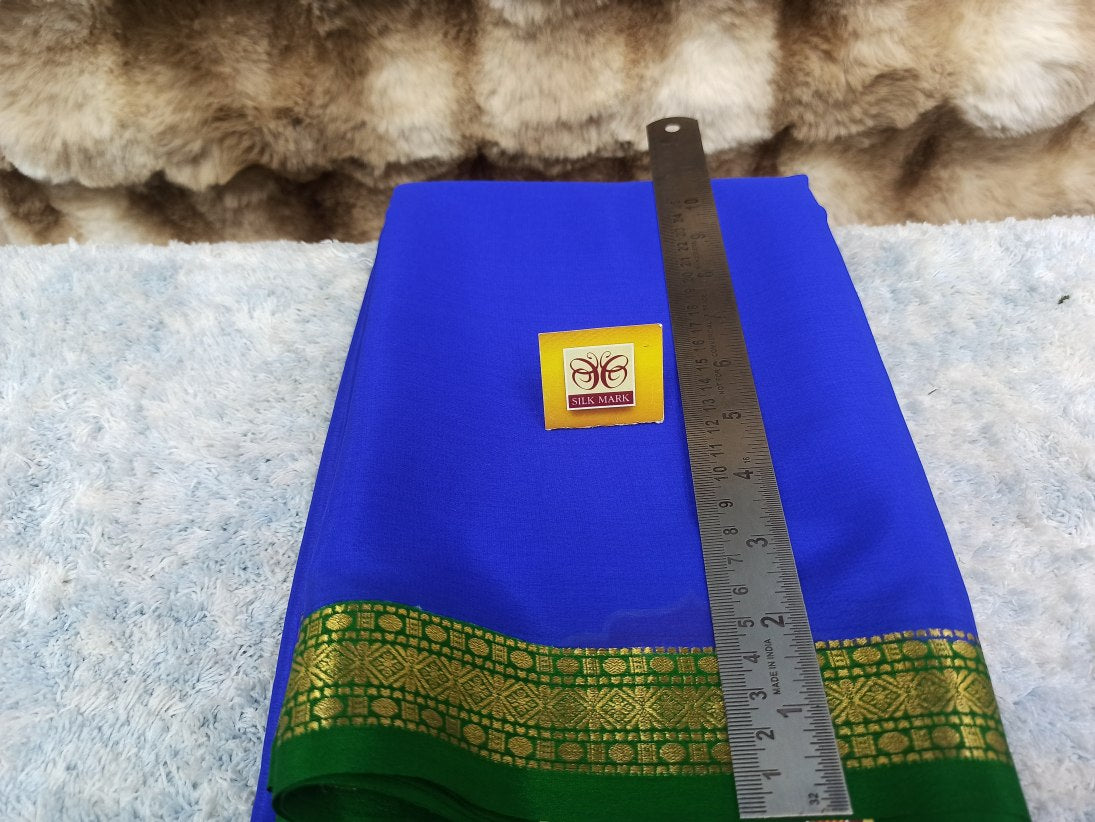 Pure Mysore Silk Saree ( 60 Grams )