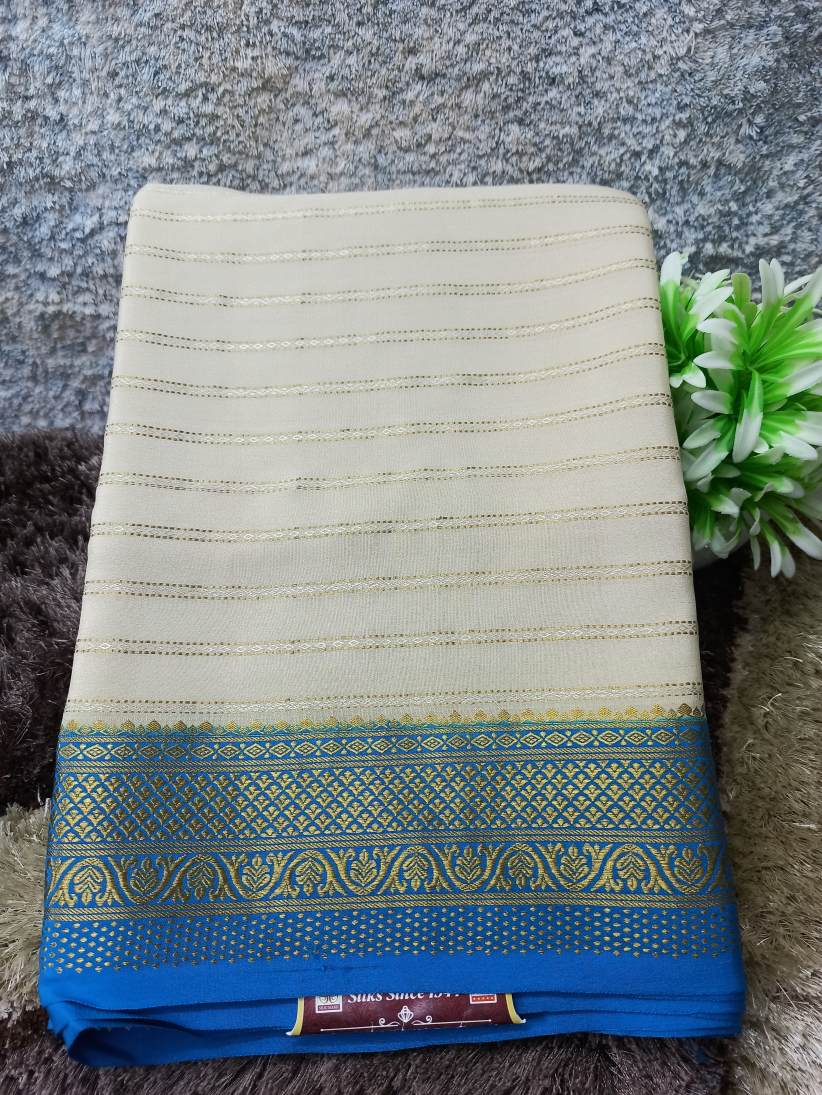 Pure Mysore Silk Saree.