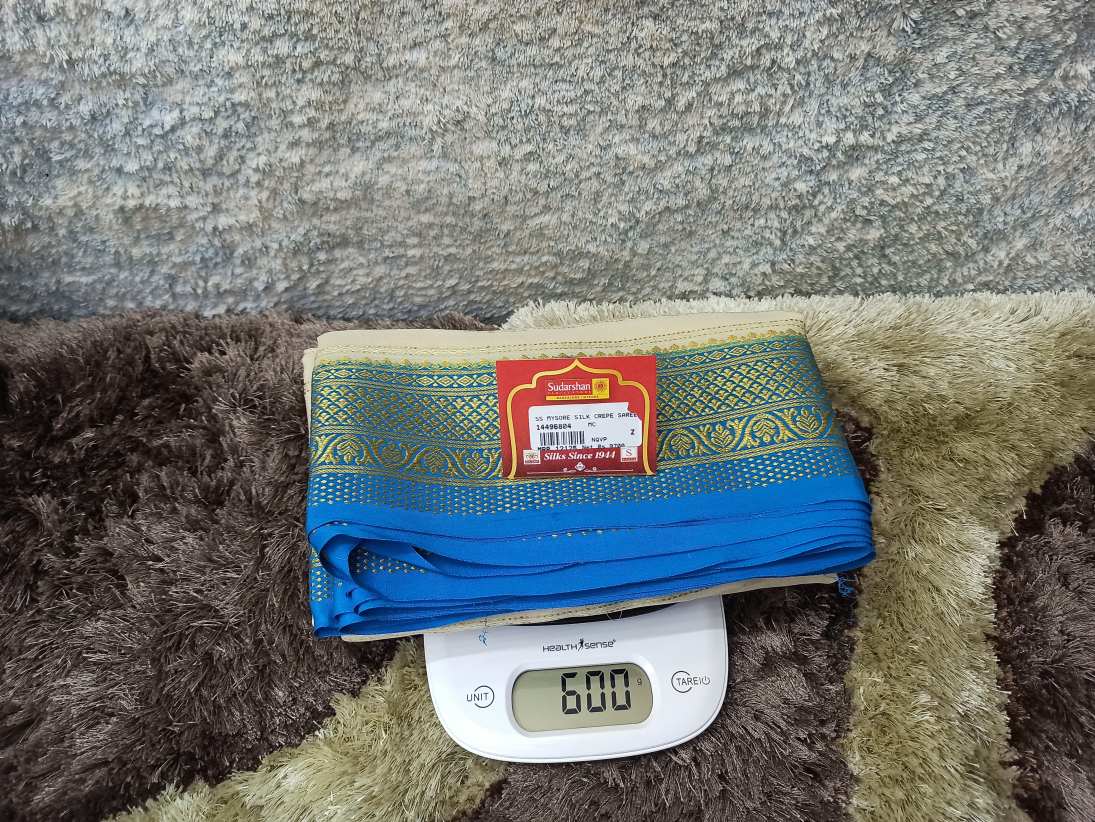 Pure Mysore Silk Saree.