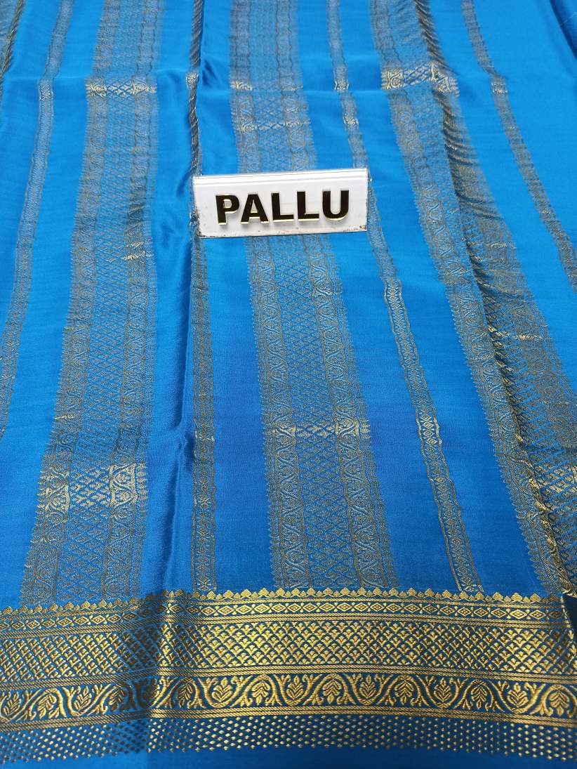 Pure Mysore Silk Saree.